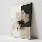 Abstract-Flower-No1-CANVAS UNFRAMED