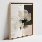 Abstract-Flower-No1-FRAMED CANVAS