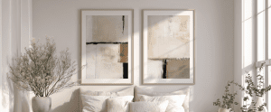 nordic minimal abstract wall decor