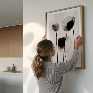 modern botanical wall art print
