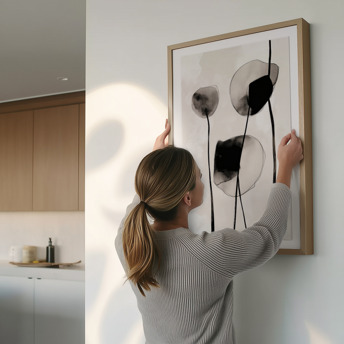 modern botanical wall art print