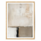 neutral abstract canvas print