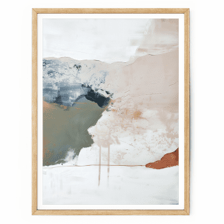 minimalist neutral wall art print