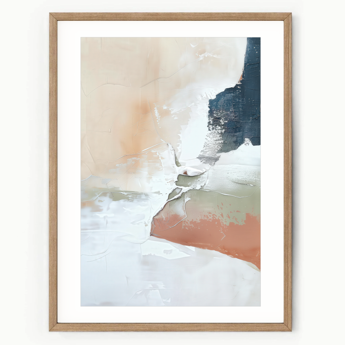 contemporary abstract wall art framed