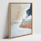 NeutralAbstractNo2-FRAMED CANVAS