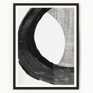 minimalist abstract wall art print