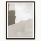 earthy tone abstract print
