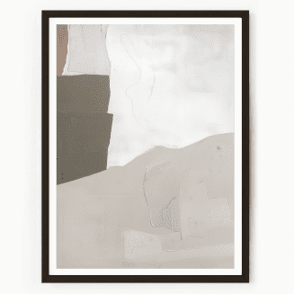 earthy tone abstract print