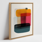 Neutral-Rhythm-No1-FRAMED CANVAS