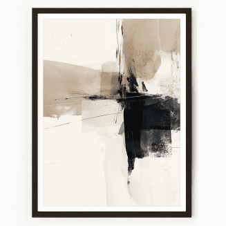 modern abstract wall print