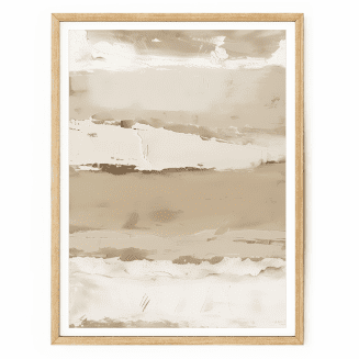 neutral abstract wall art
