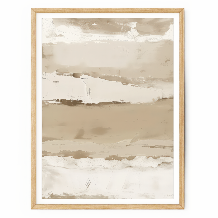neutral abstract wall art