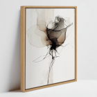 WATERCOLOR-FLOWER-No2-FRAMED CANVAS