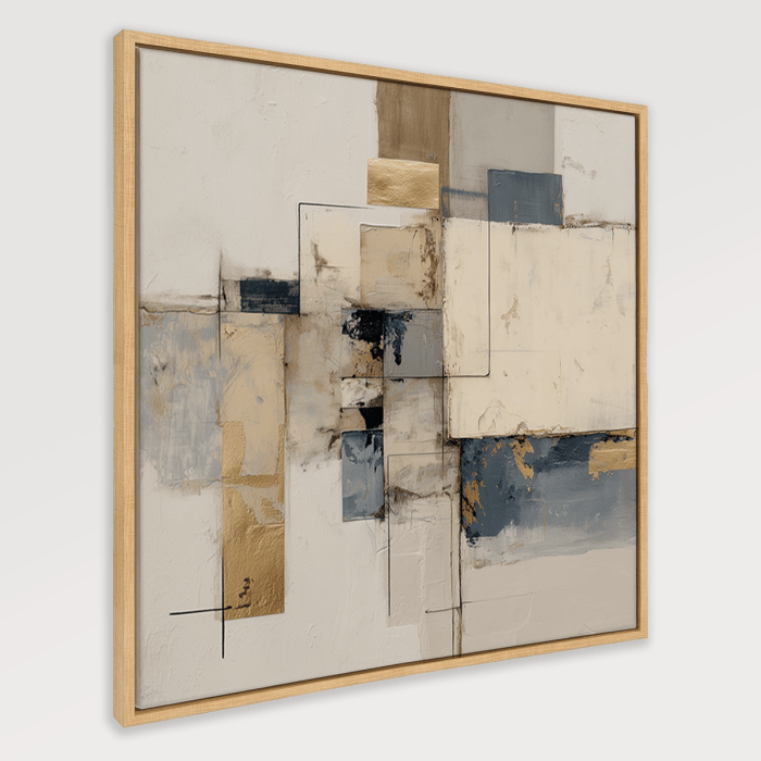 Rustic-Ranch-No1-FLOATING OAK FRAMED CANVAS