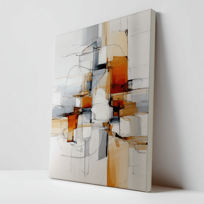 abstract-expressionism-no1-CANVAS UNFRAMED